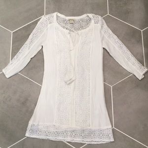 Lucky Brand white cover up
